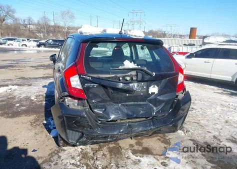 2015 Honda Fit Lx из США, поврежденный, VIN 3HGGK5H58FM707070